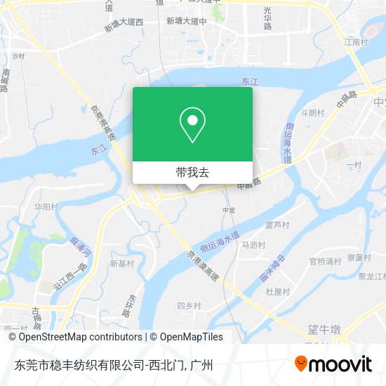 东莞市稳丰纺织有限公司-西北门地图