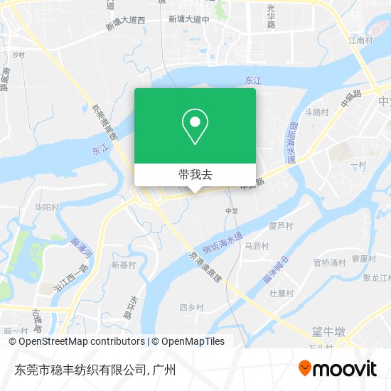 东莞市稳丰纺织有限公司地图