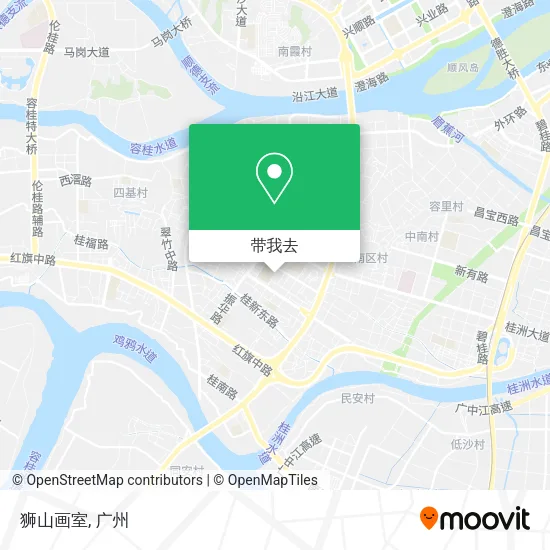 狮山画室地图