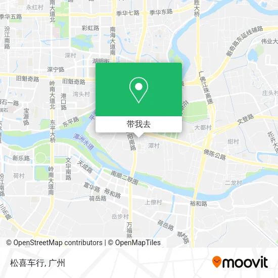 松喜车行地图