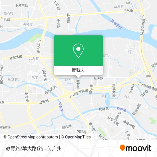 教育路/羊大路(路口)地图