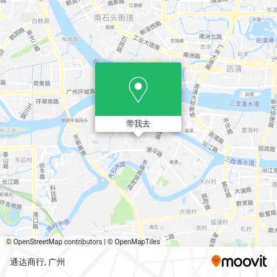 通达商行地图