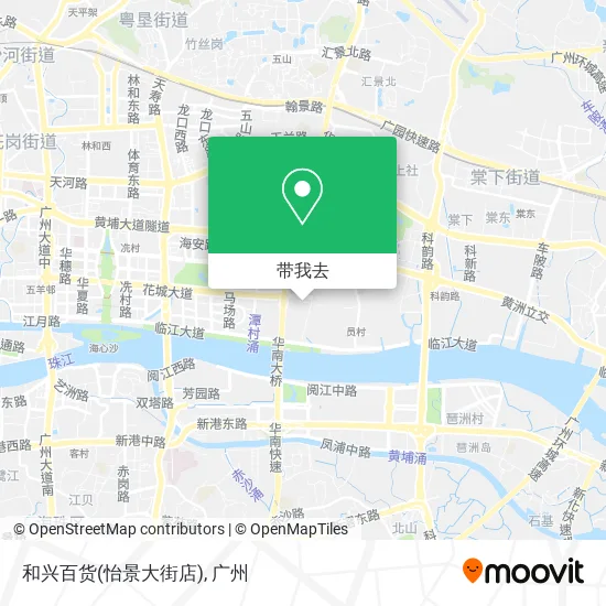 和兴百货(怡景大街店)地图