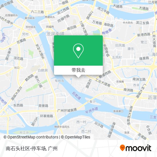 南石头社区-停车场地图