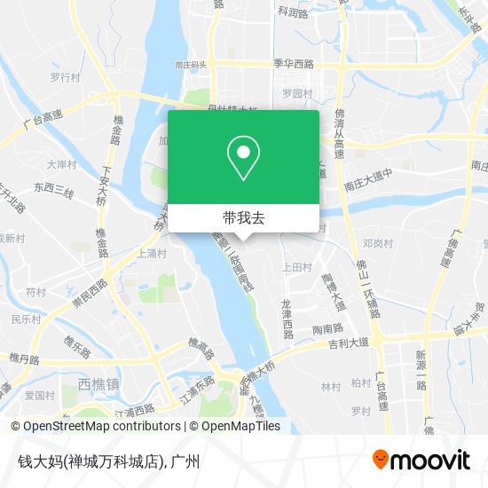 钱大妈(禅城万科城店)地图