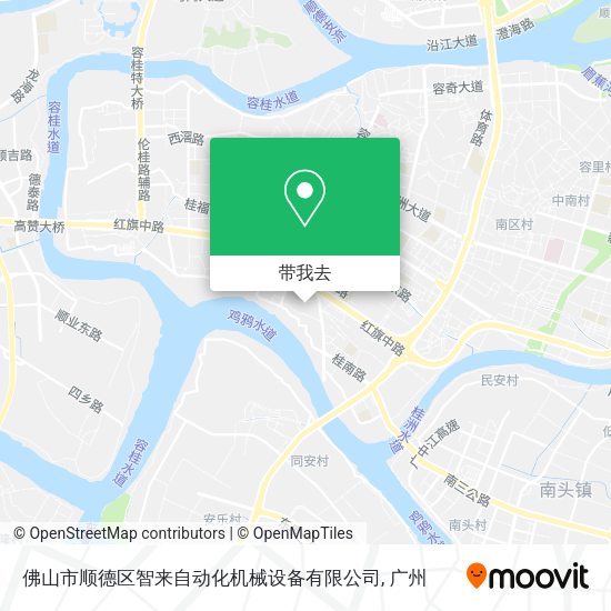 佛山市顺德区智来自动化机械设备有限公司地图