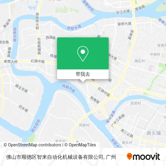 佛山市顺德区智来自动化机械设备有限公司地图