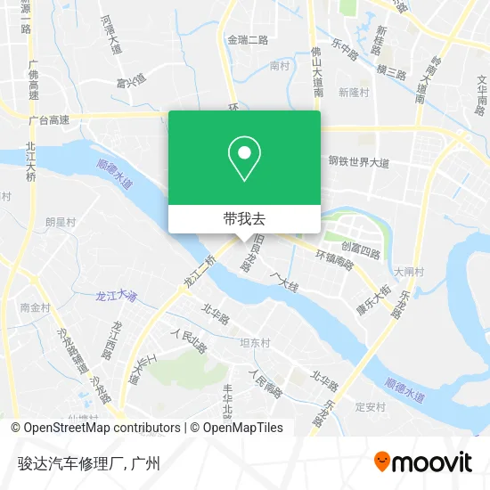 骏达汽车修理厂地图