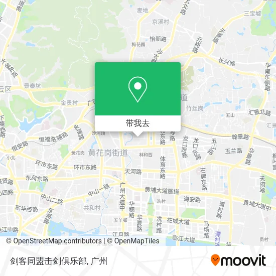 剑客同盟击剑俱乐部地图