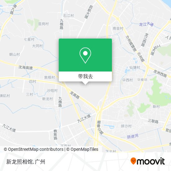 新龙照相馆地图