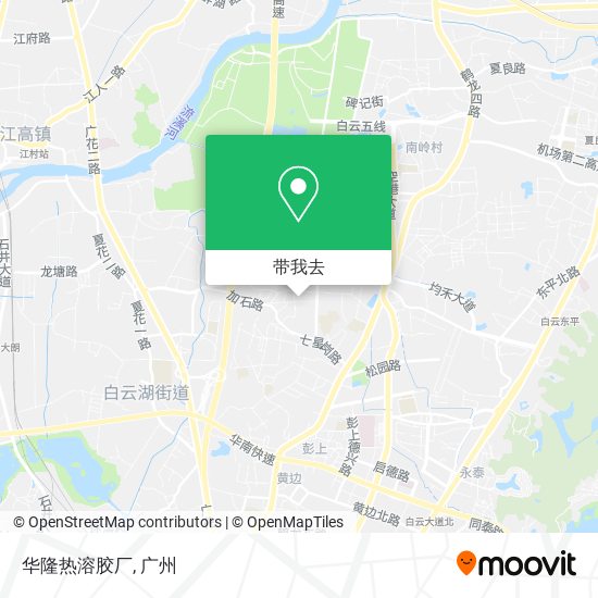 华隆热溶胶厂地图