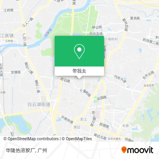 华隆热溶胶厂地图