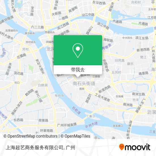 上海超艺商务服务有限公司地图