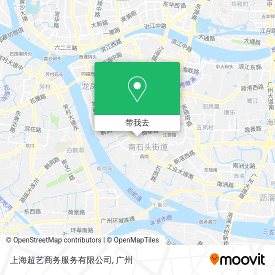 上海超艺商务服务有限公司地图