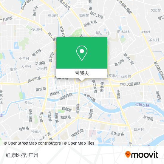 纽康医疗地图