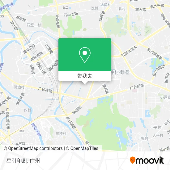 星引印刷地图