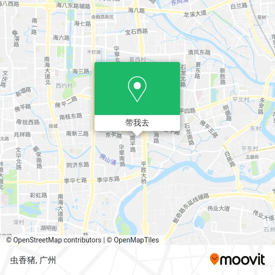 虫香猪地图