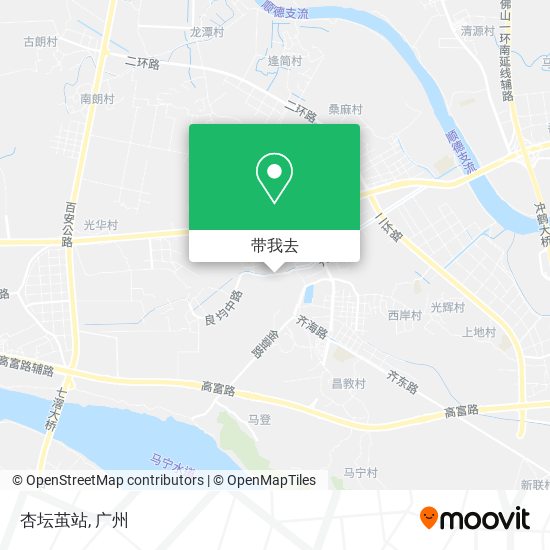 杏坛茧站地图