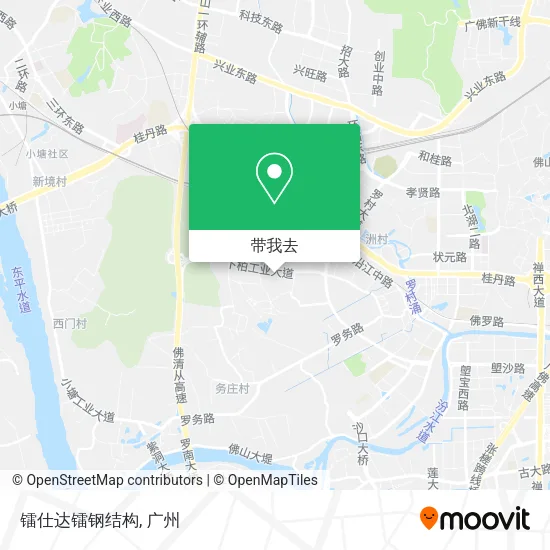 镭仕达镭钢结构地图