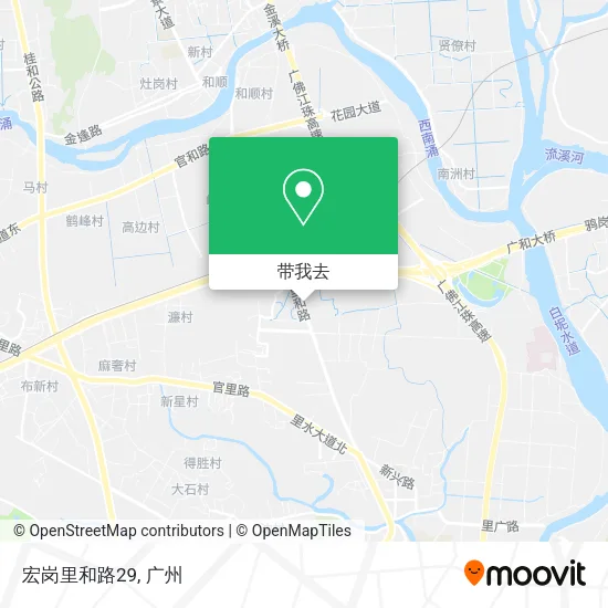 宏岗里和路29地图