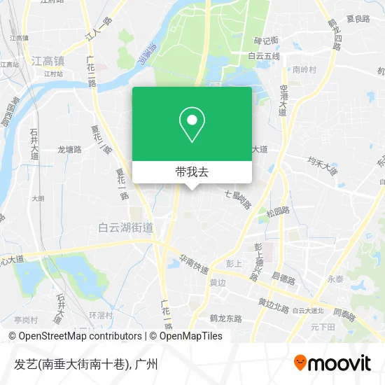 发艺(南垂大街南十巷)地图