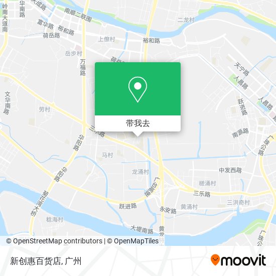 新创惠百货店地图