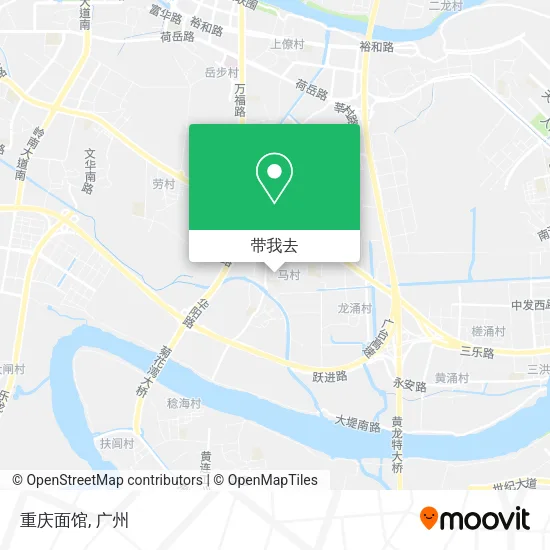 重庆面馆地图