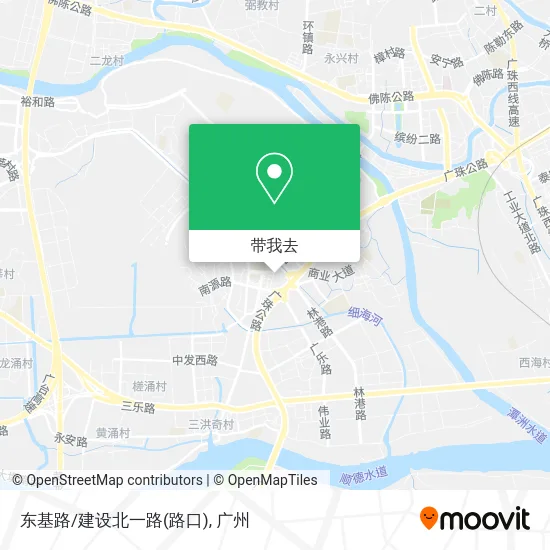东基路/建设北一路(路口)地图