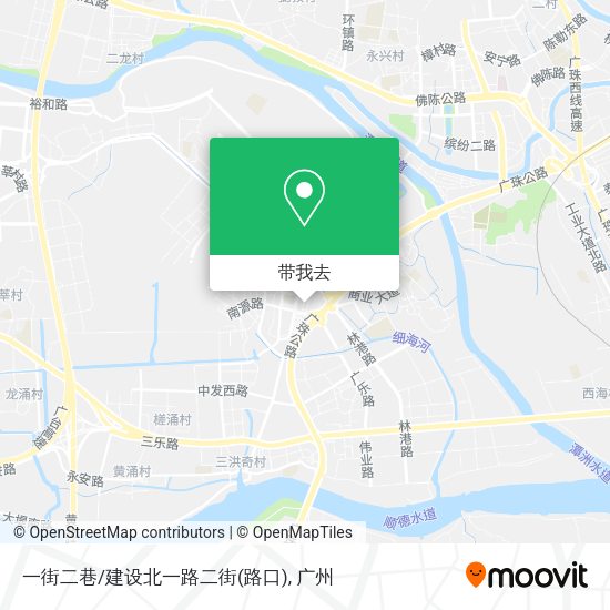 一街二巷/建设北一路二街(路口)地图