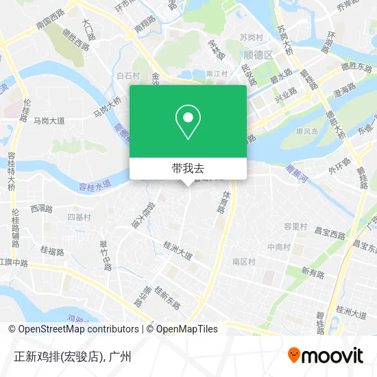正新鸡排(宏骏店)地图