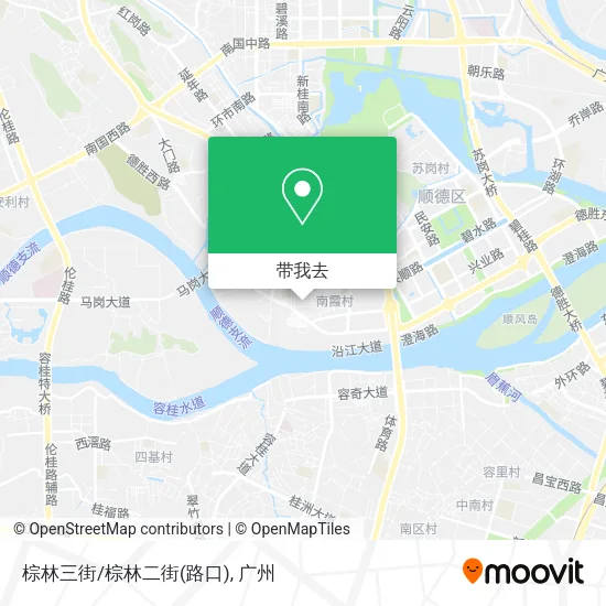 棕林三街/棕林二街(路口)地图