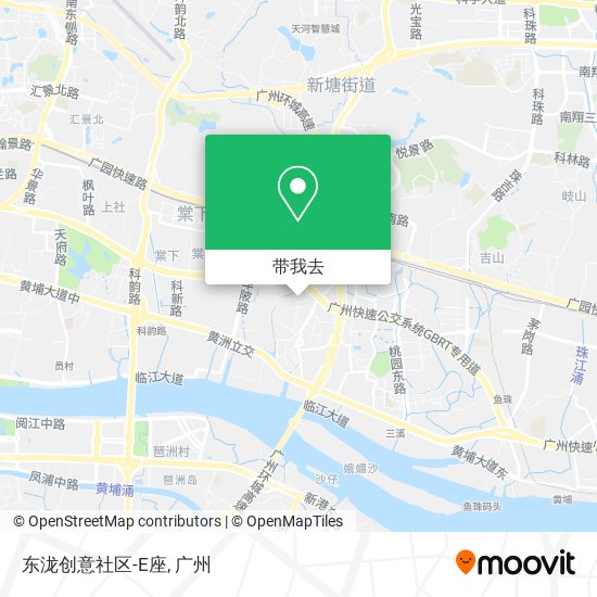 东泷创意社区-E座地图