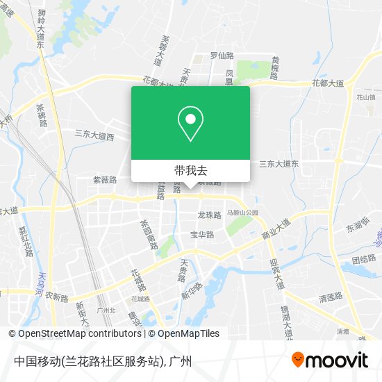 中国移动(兰花路社区服务站)地图