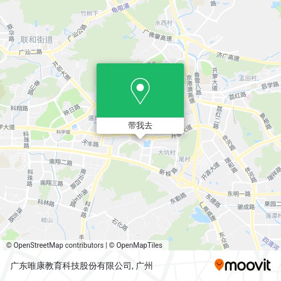 广东唯康教育科技股份有限公司地图
