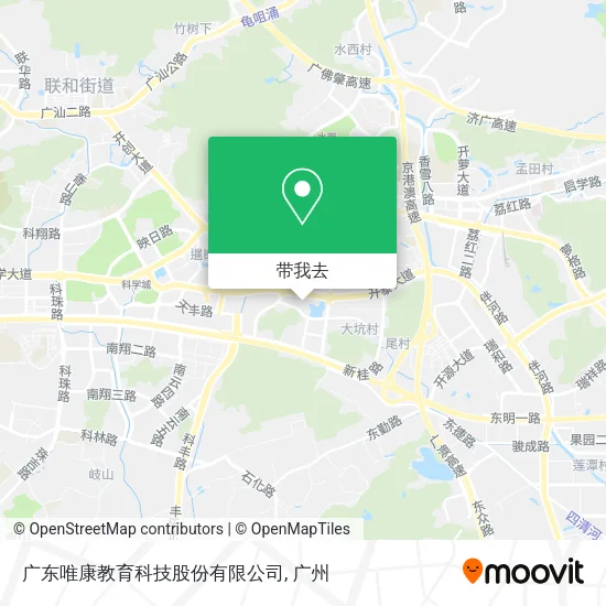 广东唯康教育科技股份有限公司地图