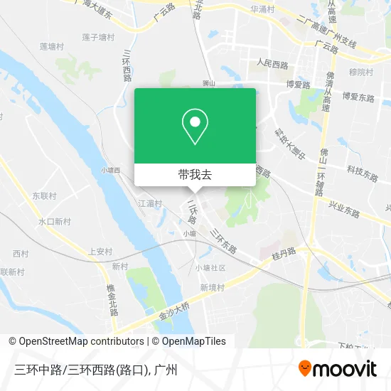 三环中路/三环西路(路口)地图