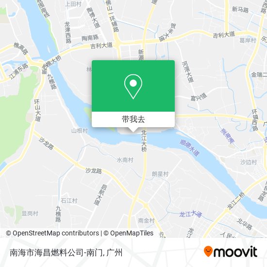 南海市海昌燃料公司-南门地图