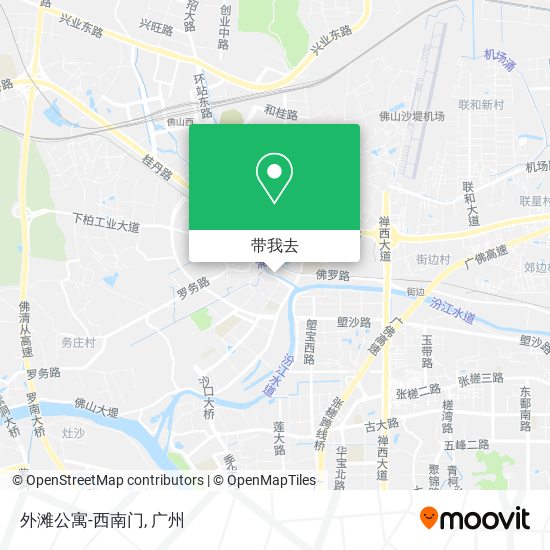 外滩公寓-西南门地图