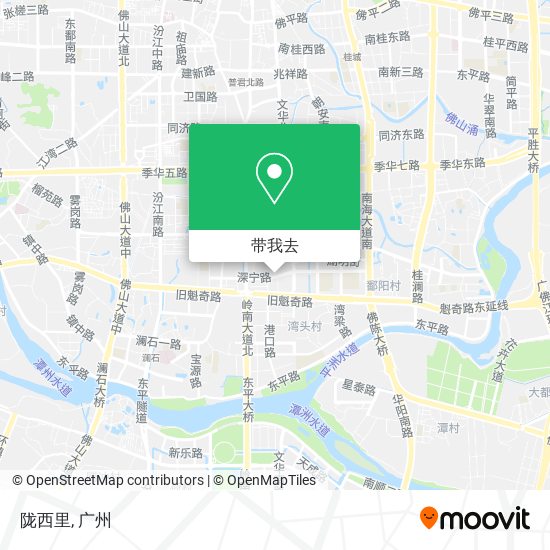 陇西里地图