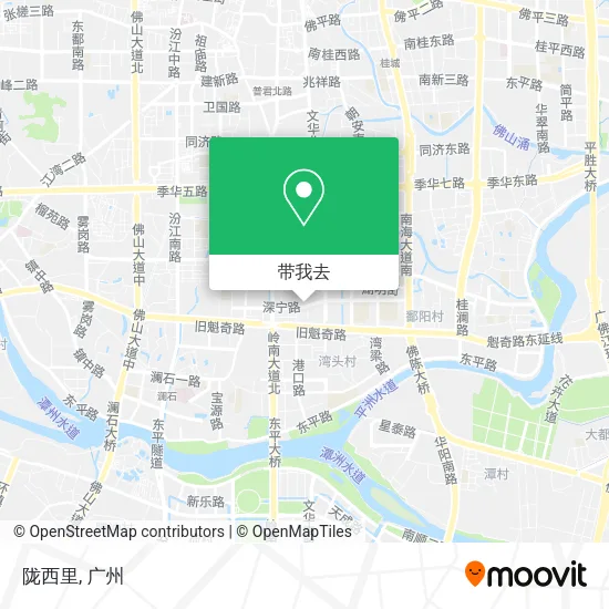 陇西里地图