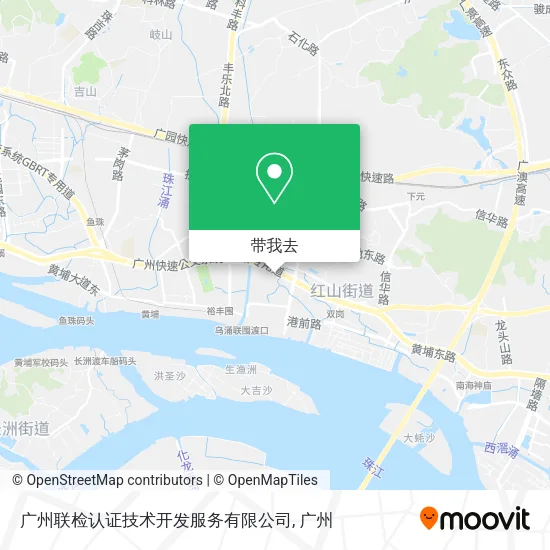 广州联检认证技术开发服务有限公司地图