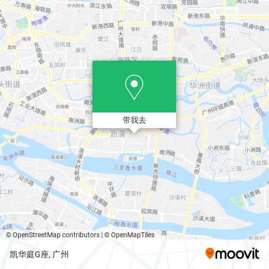 凯华庭G座地图