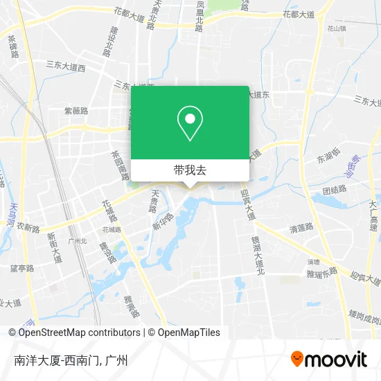 南洋大厦-西南门地图
