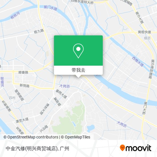 中金汽修(明兴商贸城店)地图