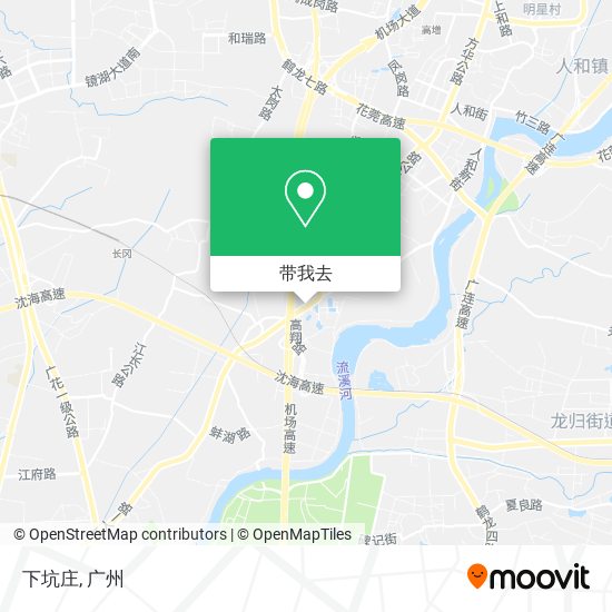 下坑庄地图