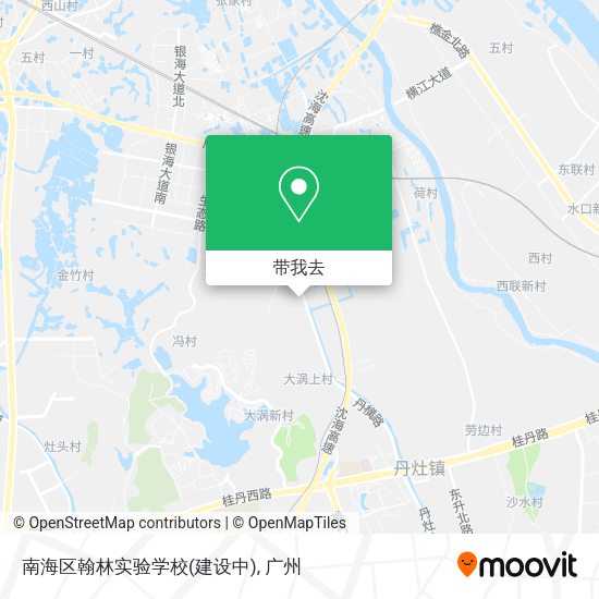 南海区翰林实验学校(建设中)地图