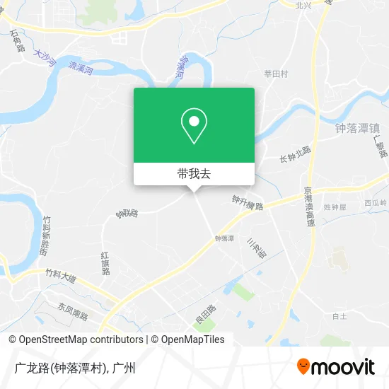 广龙路(钟落潭村)地图
