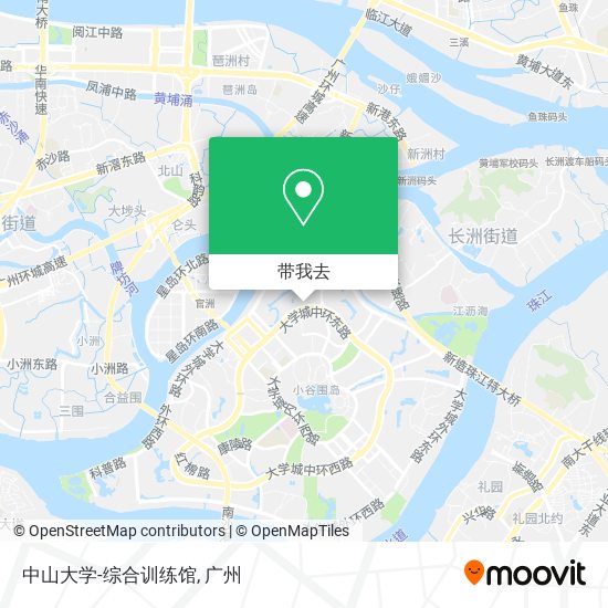 中山大学-综合训练馆地图