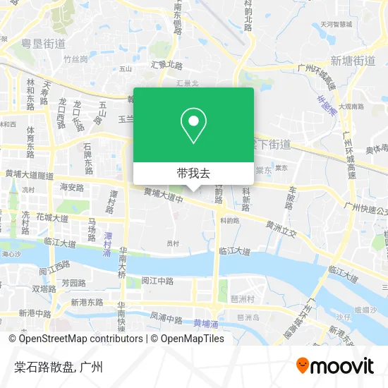 棠石路散盘地图