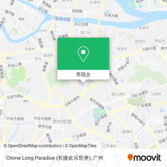 Chime Long Paradise (长隆欢乐世界)地图